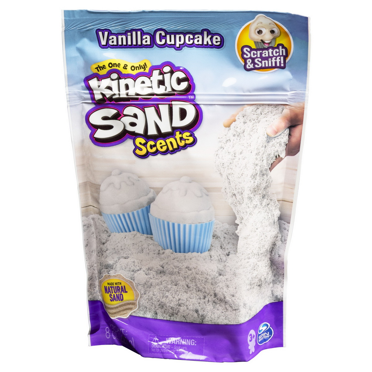Set nisip parfumat, Vanilie 6053900, Kinetic Sand